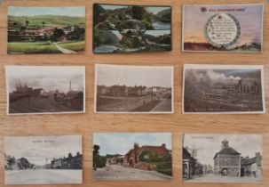 PARCEL OF VARIOUS POSTCARDS DEPICTING CORBY, BEACONSFIELD ETC