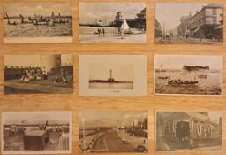 PARCEL OF VARIOUS NAUTICAL AND LOCAL RELATED POSTCARDS