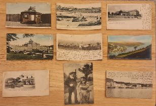 VARIOUS POSTCARDS DEPICTING PLACES OF INTEREST