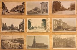 QUANTITY OF VARIOUS LOCAL RELATED POSTCARDS INCLUDING LISCARD, SEACOMBE, NEW BRIGHTON