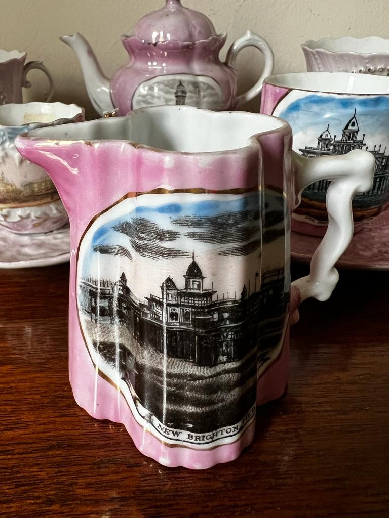 EIGHT ITEMS OF NEW BRIGHTON WIRRAL COMMEMORATIVE CHINA - Image 6 of 6