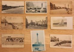 PARCEL OF VARIOUS LOCAL, SEASIDE AND NAUTICAL RELATED POSTCARDS
