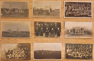 ASSEMBLAGE OF VARIOUS SPORTING RELATED POSTCARDS