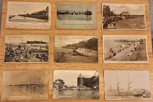 SELECTION OF VARIOUS LOCAL, SEASIDE AND NAUTICAL RELATED POSTCARDS