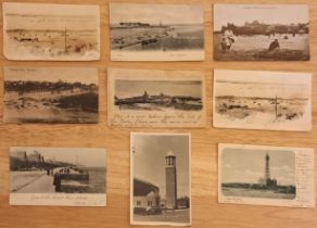 PARCEL OF VARIOUS LOCAL AND SEASIDE RELATED POSTCARDS