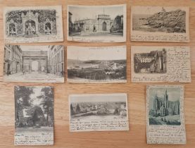 QUANTITY OF FRENCH RELATED POSTCARDS ETC