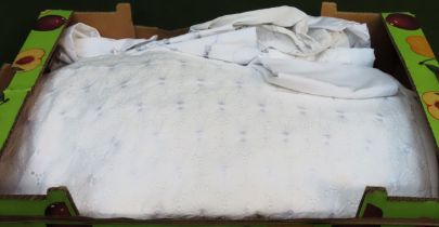 Parcel of various linens etc All in used condition, unchecked