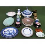 Sundry ceramics Inc. Poole, Denby, Studio pottery tankard, Royal Albert, etc all used and unchecked