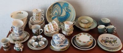 Sundry ceramics, part tea ware, etc