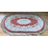 Decorative Chinese floor rug. Approx. 174 x 112cms