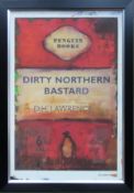 Harland Miller, Framed Penguin books print "Dirty Northern Bastard"