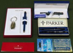 Quantity of boxed vintage pens Inc. Watermans, Parker, Sheaffer, etc