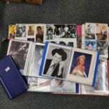 An extensive quantity of film star photographs and postcards.