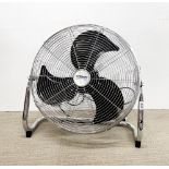 A Gferrari Italian metal fan, 60 x 60cm.