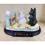 A boxed Beswick limited edition figure (680/1500) of Duchess and Ribby, issued year 2000.