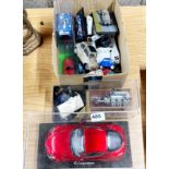 A limited edition (500) die cast model car and other related items.