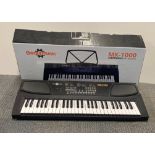 An MK-1000 electronic keyboard.