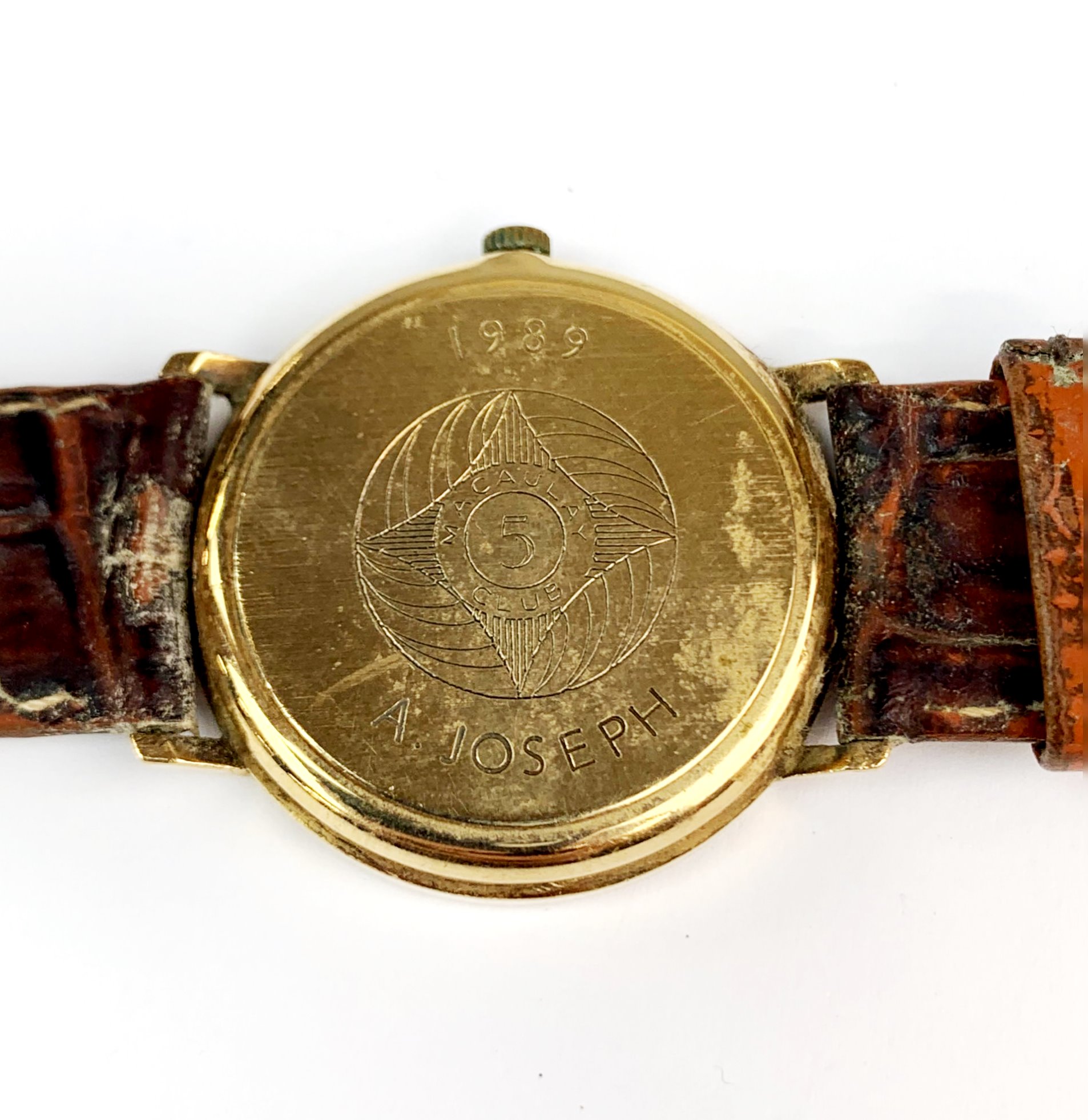 A gent's 9ct gold Mappin & Webb wristwatch. Not in working order. - Image 2 of 3