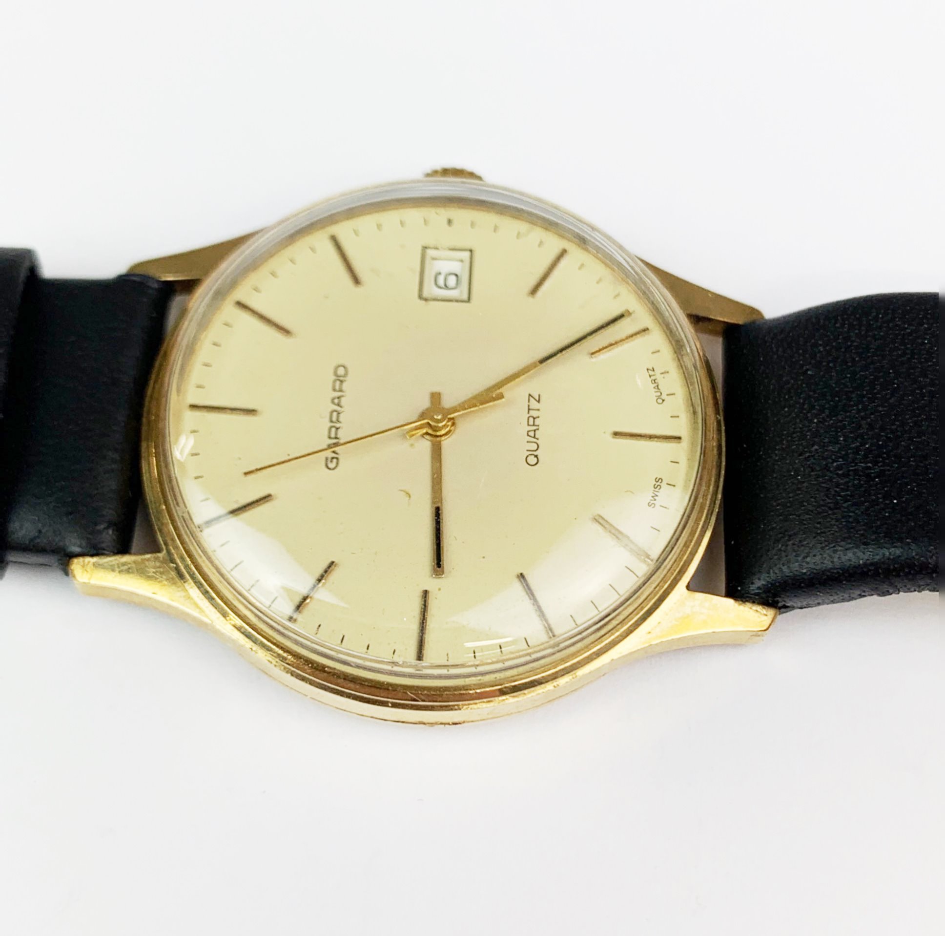 A gent's 9ct gold Garrard quartz wristwatch. - Image 2 of 4