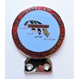 Channel Air Bridge Rare Aviation Car Badge 'New in Box' c. 1950's. Channel Air Bridge was a