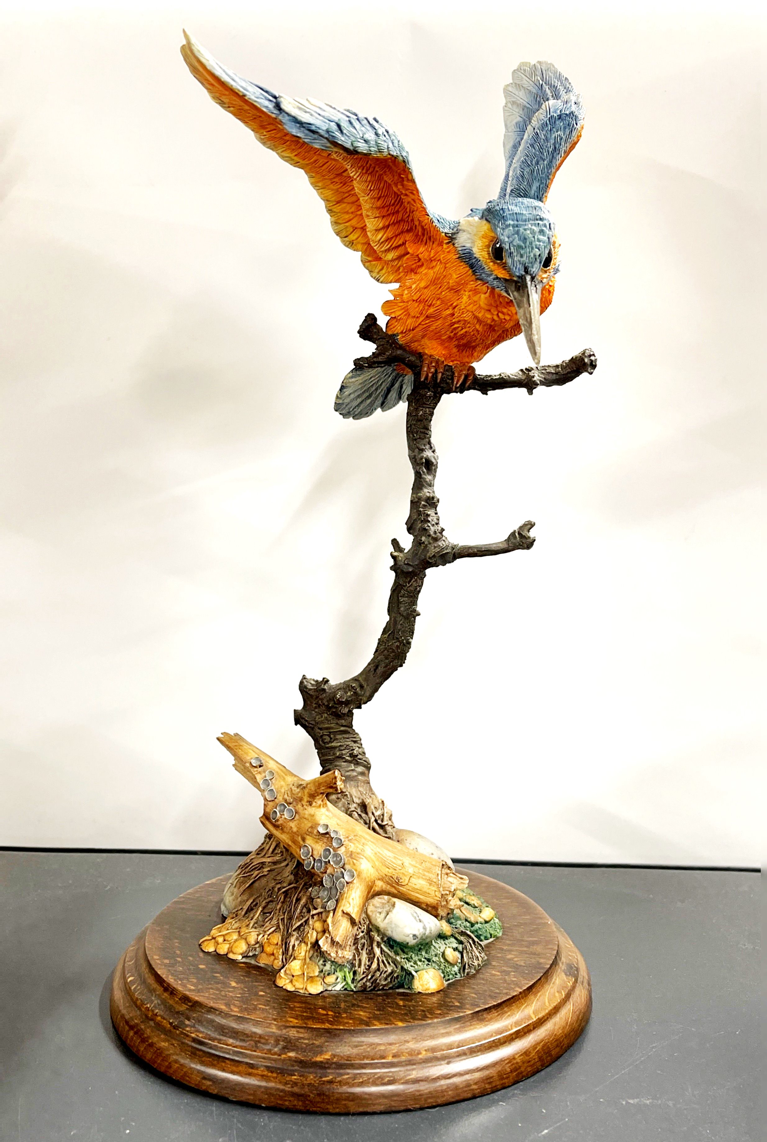 A Country Artists figure of a humming bird, H. 28cm. - Image 2 of 2