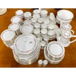 A very extensive Paragon "Belinda" pattern dinner, tea and coffee set, mostly 12 settings."