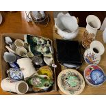 A quantity of ceramic items