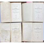 Four volumes of The Journal of the British Archaeological Association Established 1843, for the
