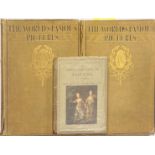 Two c. 1972 cloth bound volumes (vol. 1 and vol. 2) of 'The World's Famous Pictures' selected by Sir
