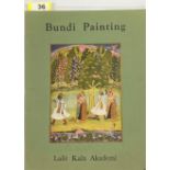 A paperbound volume of Bundi Painting by Lalit Kala Akademi, with individually added colour