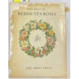 A 1959 paperbound volume of The best of Redoute's Roses, published by The Ariel Press.