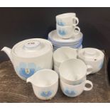 A Rosenthal vintage porcelain tea set.