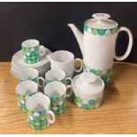 A vintage Thomas porcelain coffee set.