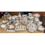 An extensive quantity of Royal Albert Old Country Roses tea and dinner china, together with a