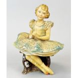 A rare Wade pottery figure of HRH Princess Elizabeth, H. 15cm.