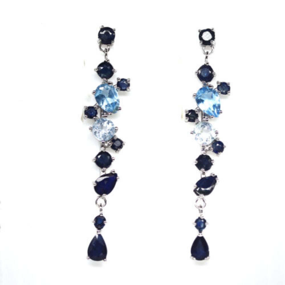 A silver and gemstone jewellery online timed sale