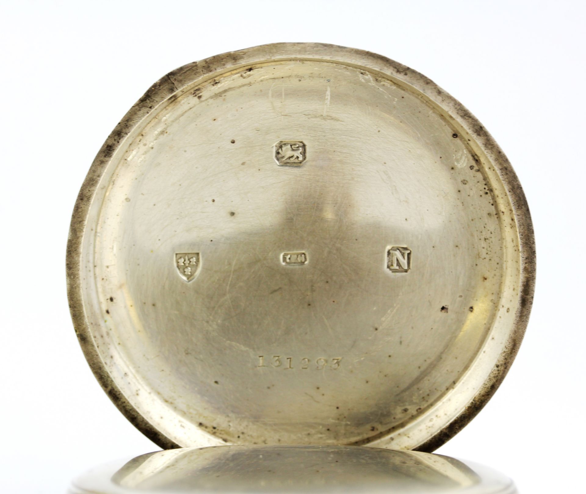 A hallmarked silver cased key wind pocketwatch, together with a hallmarked silver cased top wind - Image 3 of 4