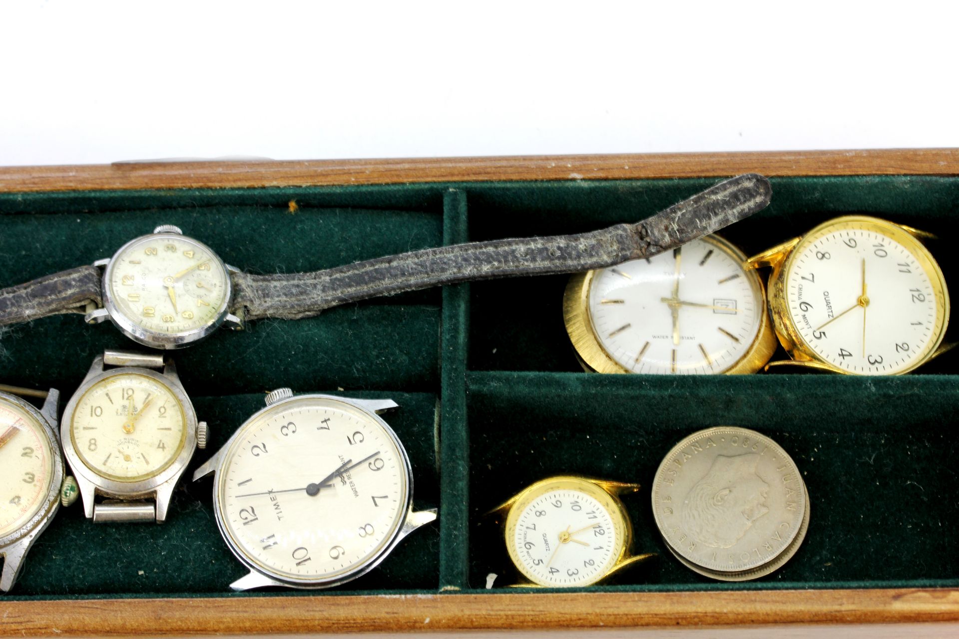 A group of wristwatches and watch faces. - Image 3 of 3