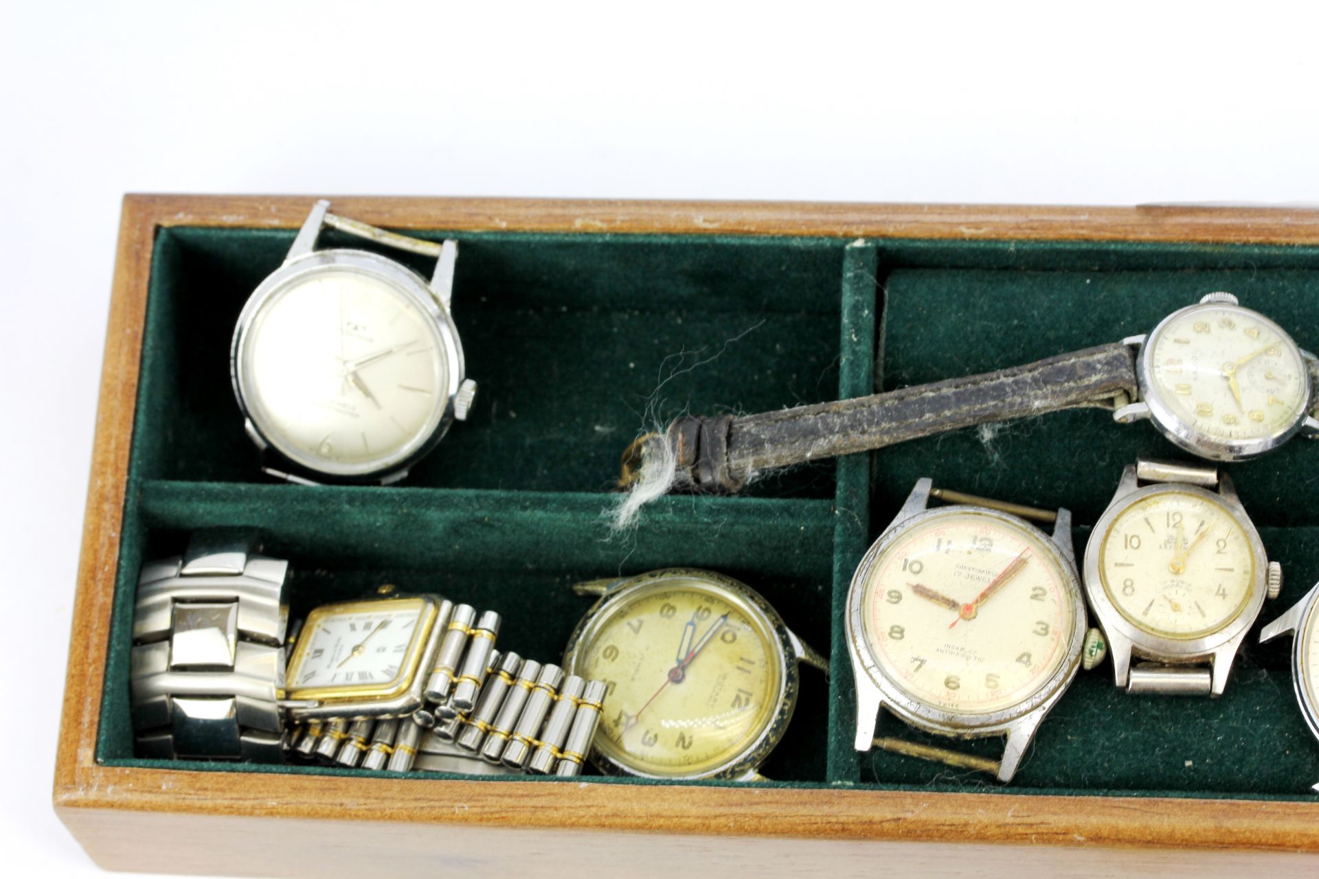 A group of wristwatches and watch faces. - Image 2 of 3