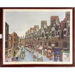 John Allin (1934-1991): A framed limited edition 238/250 pencil signed lithograph of Hessle