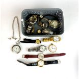 A quantity of mixed watches.