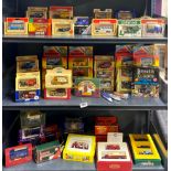 A large quantity of mixed die cast model vehicles.