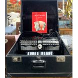 A cased S.E.M Elka Italian piano accordion, case size 57 x 50cm.