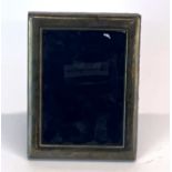 A hallmarked silver photo frame, 16 x 12cm.