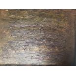 Padmini Manjunath, "The bronze", acrylic mixed media, framed 50 x 40cm, c. 2022. UK shipping £35.