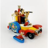 A Corgi comics diecast Popeye 'Paddle-Wagon' vehicle.