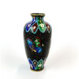 A late 19th/early 20th century Japanese cloisonne vase, H. 13.5cm.