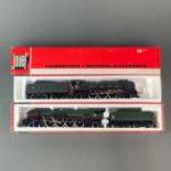 Two boxed Joueff '00' gauge electric locomotives and tenders.