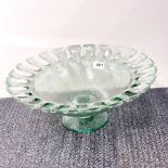 A large studio glass bowl, Dia. 40cm.