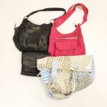 A group of four vintage handbags,